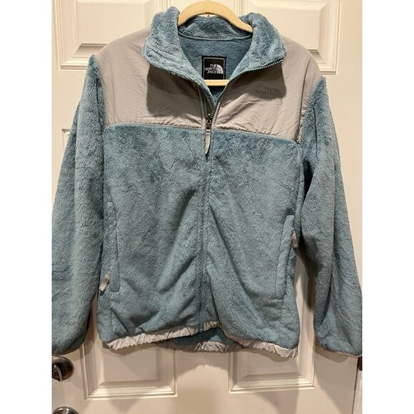 The north face fuzzy jacket teal - Picture 2 of 8